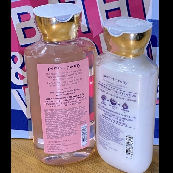 Bath & Body Works Bath & Body Bbw Perfect Peony Body Lotion And